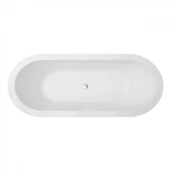 Wyatt Acrylic Double Ended Freestanding Tub - No Faucet Drillings -VINTAGE TUB Store rmj12 top 2
