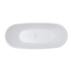 Viola 69 Inch Acrylic Double Slipper Freestanding Tub -VINTAGE TUB Store rmj6 w top