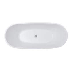 Viola 69 Inch Acrylic Double Slipper Freestanding Tub -VINTAGE TUB Store rmj6 top