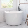Kyoto 41 Inch Acrylic Round Japanese Soaking Tub 1 Kyoto 41 Inch Acrylic Round Japanese Soaking Tub -VINTAGE TUB Store rmj7 tub rs292 41w dnan7ptga9rl1hg3
