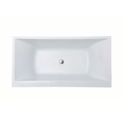 Karson 60 Inch Acrylic Double Ended Freestanding Tub -VINTAGE TUB Store rmj8 top