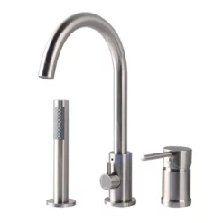 Wyatt Acrylic Double Ended Freestanding Tub Package -VINTAGE TUB Store rmjdf bn white 8