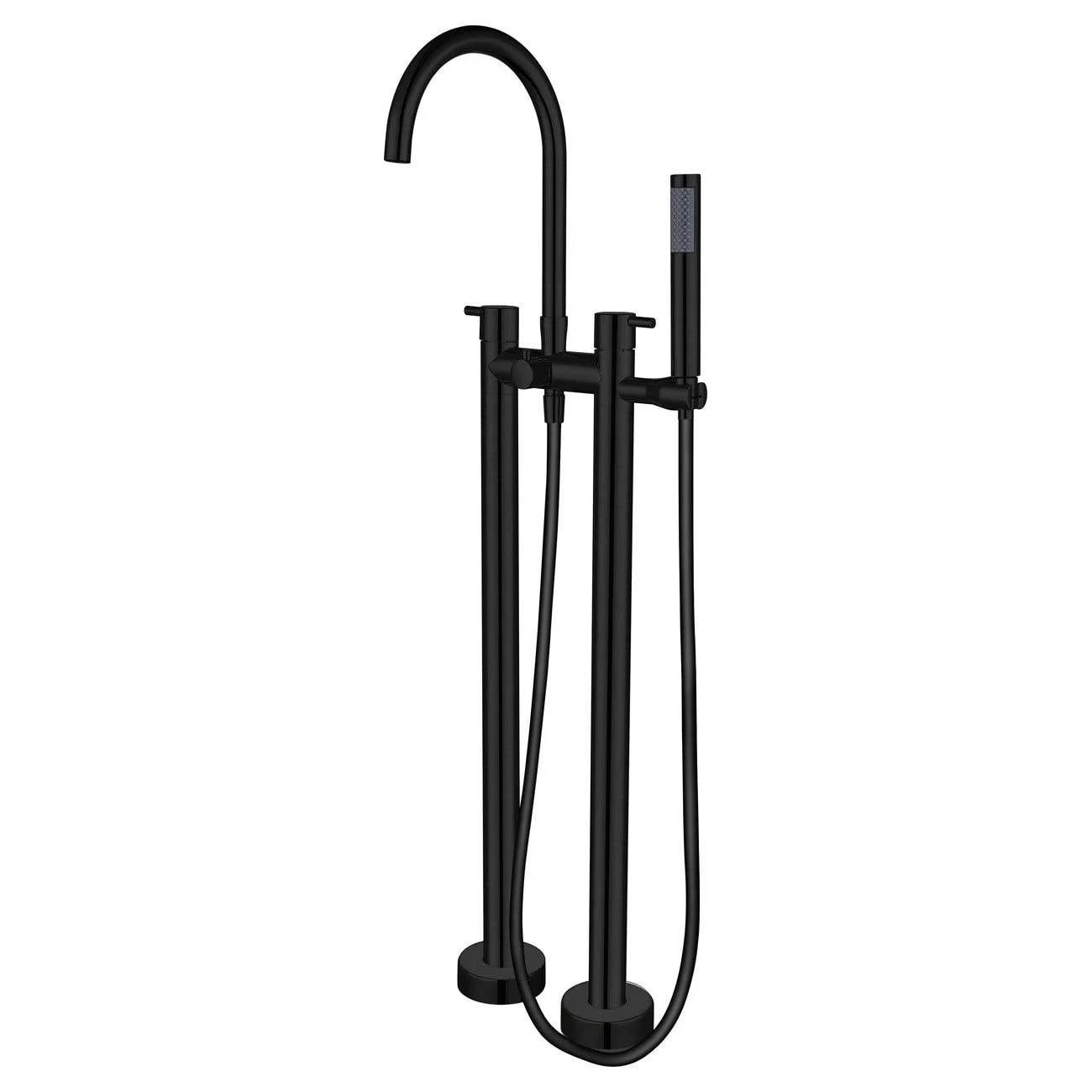 Contemporary Double Post Freestanding Tub Faucet 8 Contemporary Double Post Freestanding Tub Faucet - Image 6