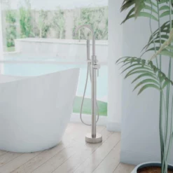 Contemporary Freestanding Tub Faucet