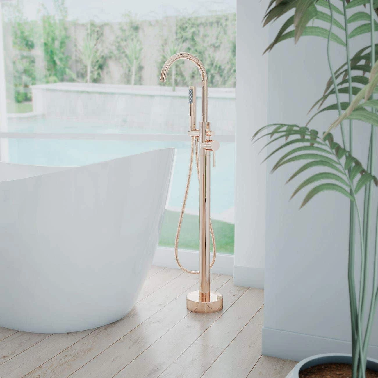 Contemporary Freestanding Tub Faucet 9 Contemporary Freestanding Tub Faucet - Image 7