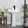 Volare 23 Inch Pedestal Sink -VINTAGE TUB Store rmm068 1 life