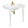 39 Inch Console Bathroom Sink -VINTAGE TUB Store rmm075 1 l wh angle klwhsoho050yztqy