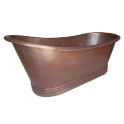 Reese Copper Slipper Bathtub 7 Reese Copper Slipper Bathtub -VINTAGE TUB Store rmmx72sl ac angle