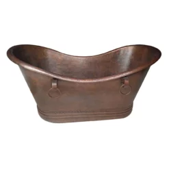 Colliers Copper Double Slipper Bathtub With Rings 6 Colliers Copper Double Slipper Bathtub With Rings -VINTAGE TUB Store rmmxds ac ring s