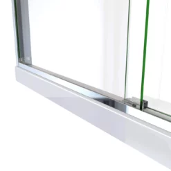 Mia 67 Inch Acrylic Double Ended Freestanding Tub And Shower Door Package -VINTAGE TUB Store rmshd44f c detail bottom