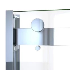 Mia 67 Inch Acrylic Double Ended Freestanding Tub And Shower Door Package -VINTAGE TUB Store rmshd44f c roller