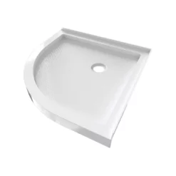 Mia 67 Inch Acrylic Double Ended Freestanding Tub And Shower Package -VINTAGE TUB Store rmshk33w c base