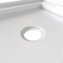 Mia 67 Inch Acrylic Double Ended Freestanding Tub And Shower Package -VINTAGE TUB Store rmshk33w c base drain