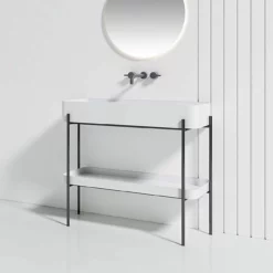 Clyde Console Bathroom Sink - No Faucet Drillings