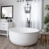 Aimi 53 Inch Acrylic Japanese Soaking Tub