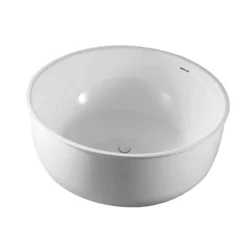 Aimi 53 Inch Acrylic Japanese Soaking Tub -VINTAGE TUB Store rmtw19 top angle