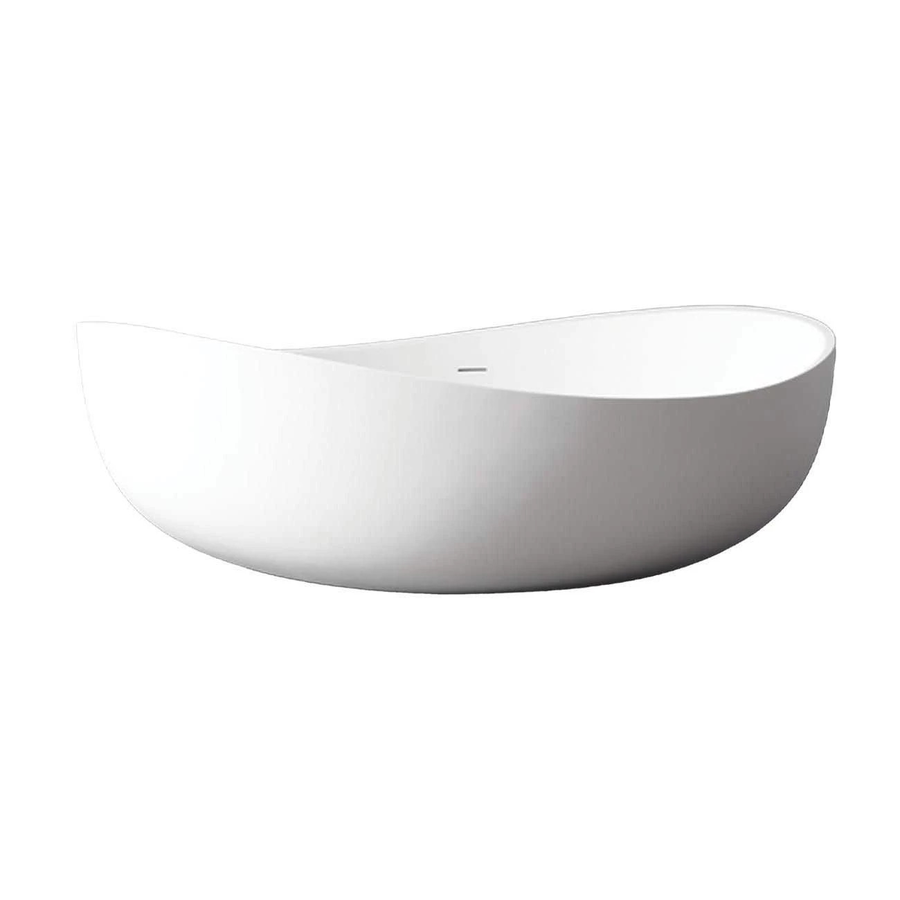 Evi 71 Inch Acrylic Contemporary Freestanding Tub 4 Evi 71 Inch Acrylic Contemporary Freestanding Tub - Image 2