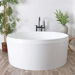 Airi 59 Inch Acrylic Japanese Soaking Tub