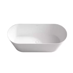 Lyla 65 Inch Resin Double Ended Matte Tub -VINTAGE TUB Store rmtw61 top