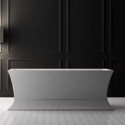 Clyde 67 Inch Pedestal Freestanding Acrylic Tub