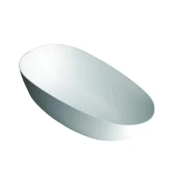 Kayla Resin Double Ended Matte Tub -VINTAGE TUB Store rmtw86 s top angle