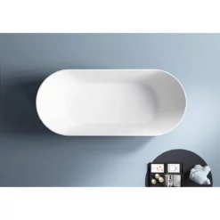 Nora 61 Inch Acrylic Double Ended Freestanding Tub -VINTAGE TUB Store rmtw91 life3 vl98nostu4thzrlm