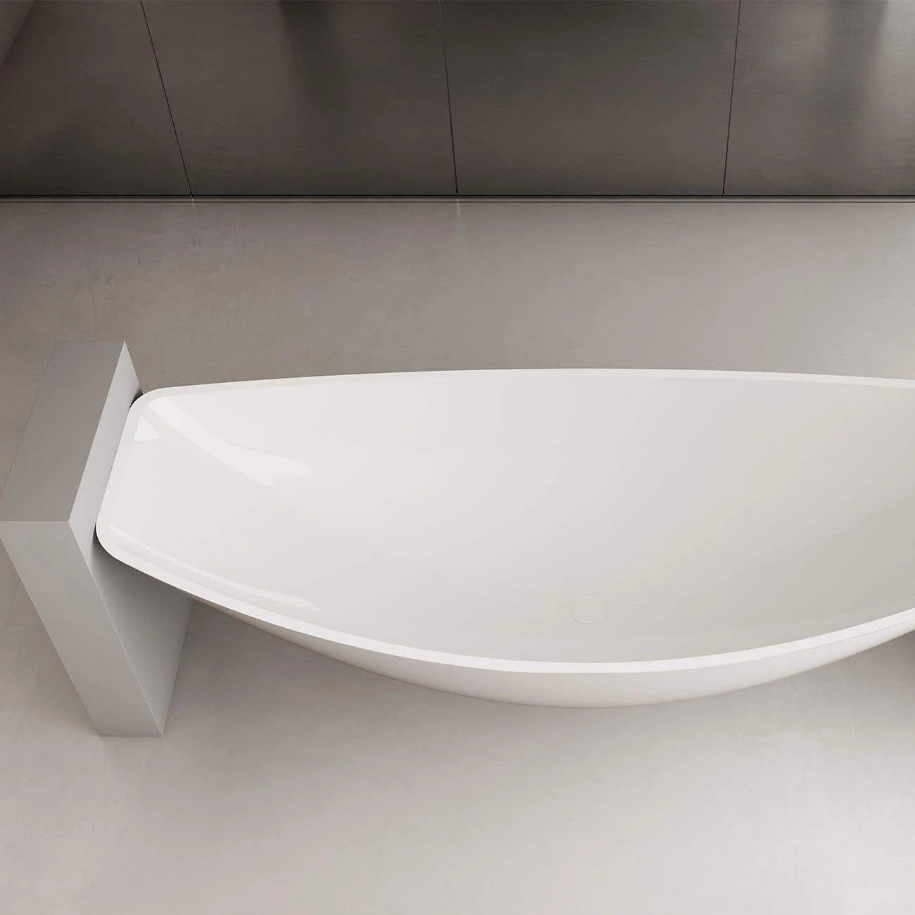 Vina 79 Inch Acrylic Floating Hammock Tub 6 Vina 79 Inch Acrylic Floating Hammock Tub - Image 4