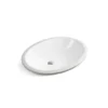 Fran Undermount Bathroom Sink Basin - White