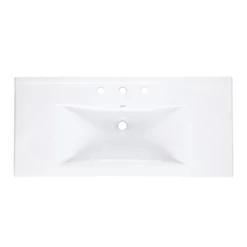 40 Inch Semi-Recessed Bathroom Sink -VINTAGE TUB Store rmwf 39 top