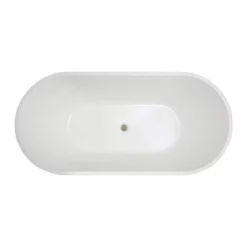 Chloe Acrylic Double Ended Freestanding Tub Package - No Faucet Drillings -VINTAGE TUB Store savingspackage36 bn top