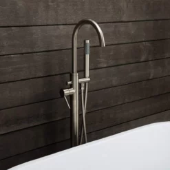 Chloe Acrylic Double Ended Freestanding Tub Package - No Faucet Drillings -VINTAGE TUB Store savingspackage36 bn