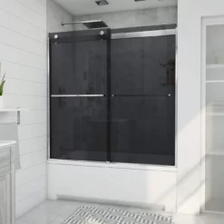 DreamLine Sapphire 56-60 Inch W X 60 Inch H Semi Frameless Bypass Tub Door -VINTAGE TUB Store shdr 6360602g01 life1