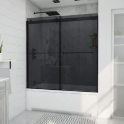 DreamLine Sapphire 56-60 Inch W X 60 Inch H Semi Frameless Bypass Tub Door -VINTAGE TUB Store shdr 6360602g09 life1