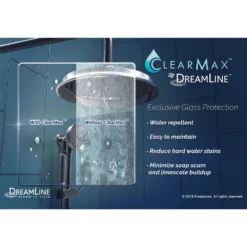 DreamLine Encore 56-60 Inch W X 58 Inch H Semi Frameless Bypass Tub Door -VINTAGE TUB Store shdr clearmax 2