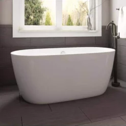 Soho Acrylic Double Ended Freestanding Bathtub - No Faucet Drillings