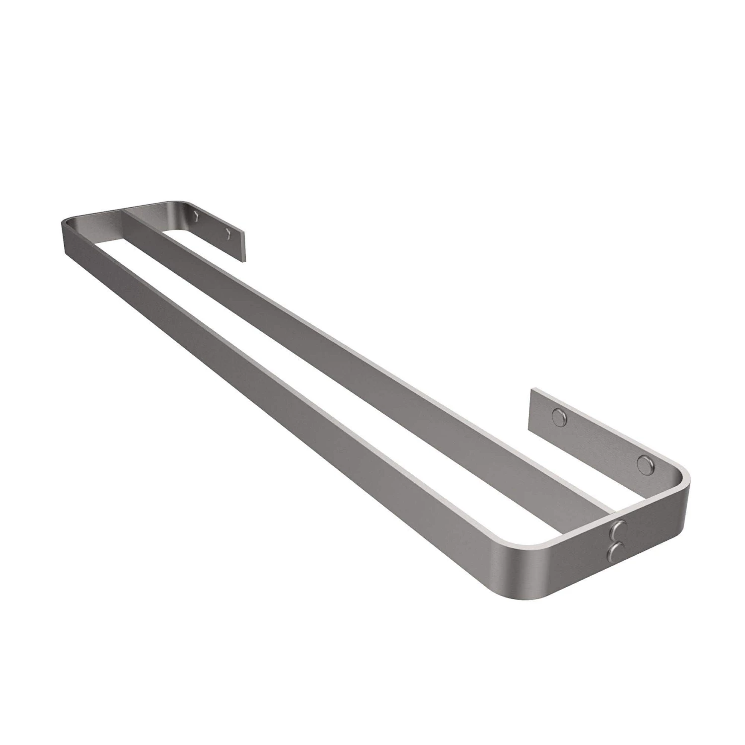 Flat Metal Double Towel Bar 24 In. 5 Flat Metal Double Towel Bar 24 In. - Image 3