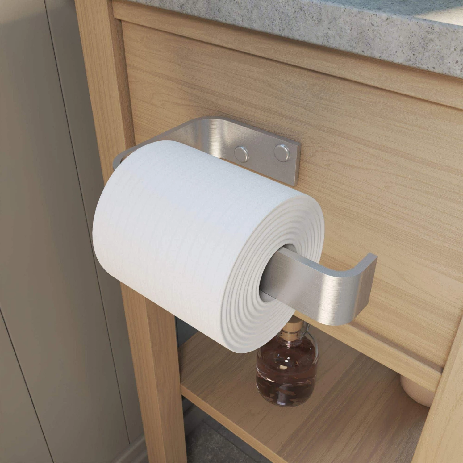 Flat Metal Toilet Paper Holder 3 Flat Metal Toilet Paper Holder