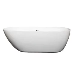 Melissa Acrylic Double Ended Freestanding Bathtub - No Faucet Drillings