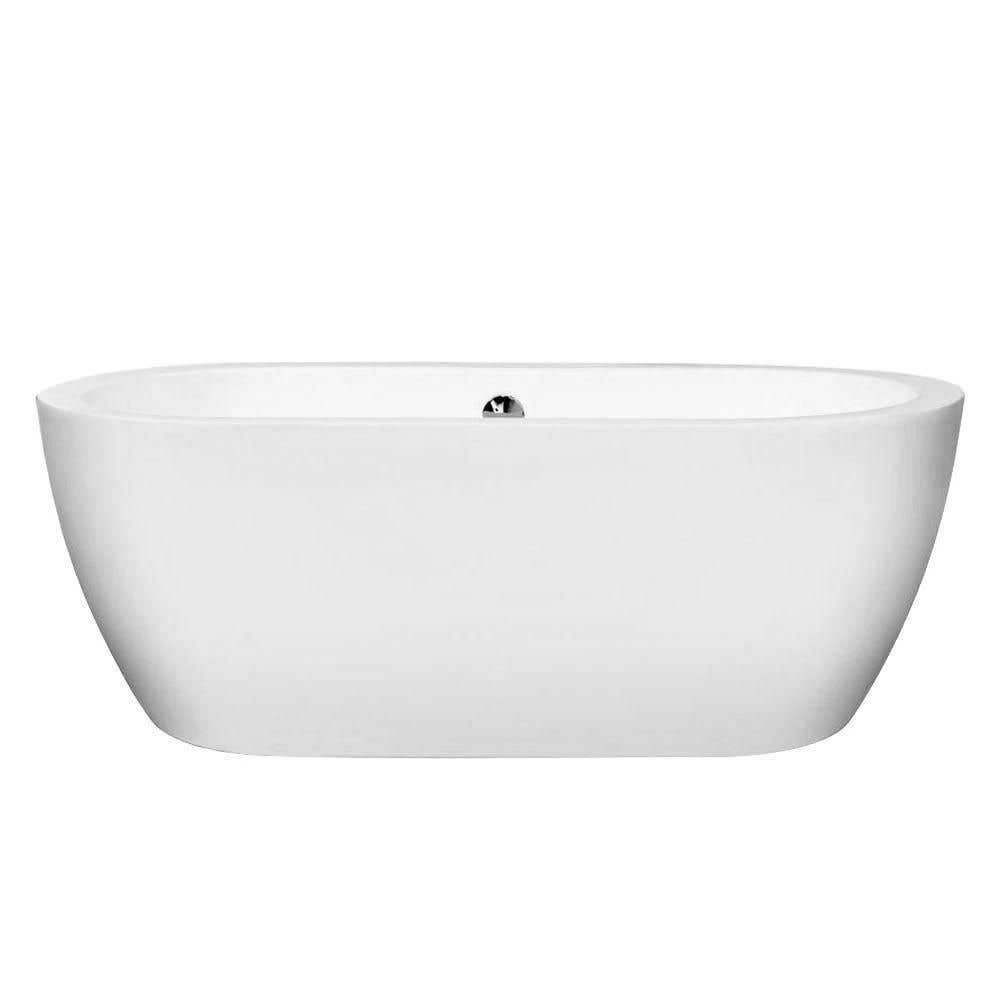 Soho Acrylic Double Ended Freestanding Bathtub - No Faucet Drillings 5 Soho Acrylic Double Ended Freestanding Bathtub - No Faucet Drillings - Image 3
