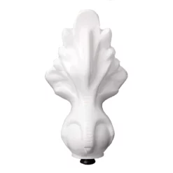 Ambassador Acrylic Slipper Clawfoot Tub - Tub Wall Faucet Drillings -VINTAGE TUB Store white feet 2